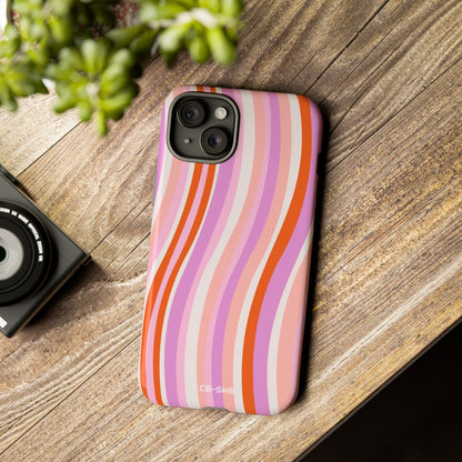 Vibrant Wave Symphony - iPhone Case