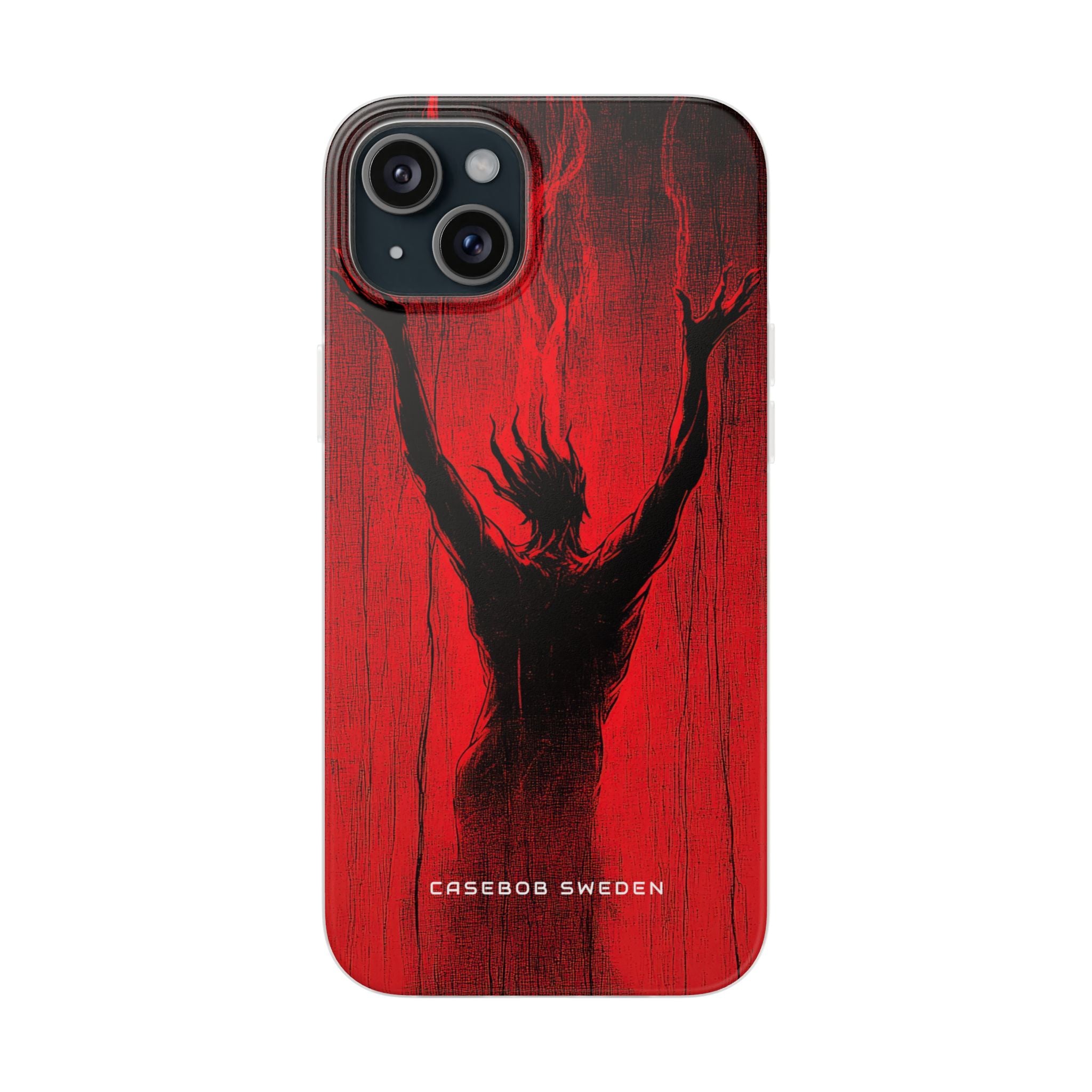 Crimson Despair iPhone 15 - Flexi Phone Case