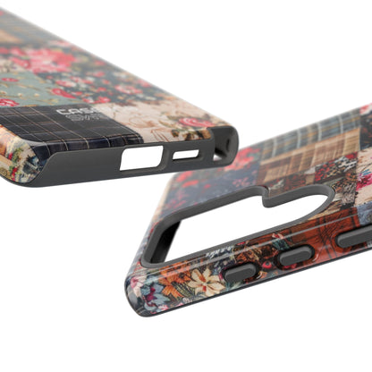 Patchwork Floral Quilt Samsung S25 - Tough