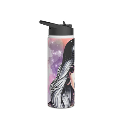 Silver Siren - Stainless Steel Water Bottle