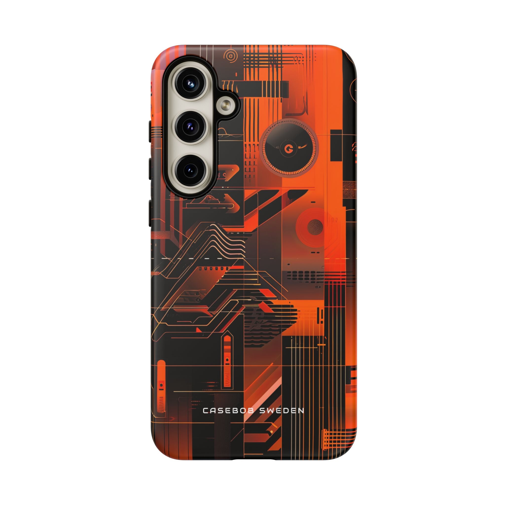 Gradient Circuitburst Samsung S24 - Tough Phone Case