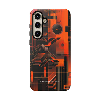 Gradient Circuitburst Samsung S24 - Tough Phone Case