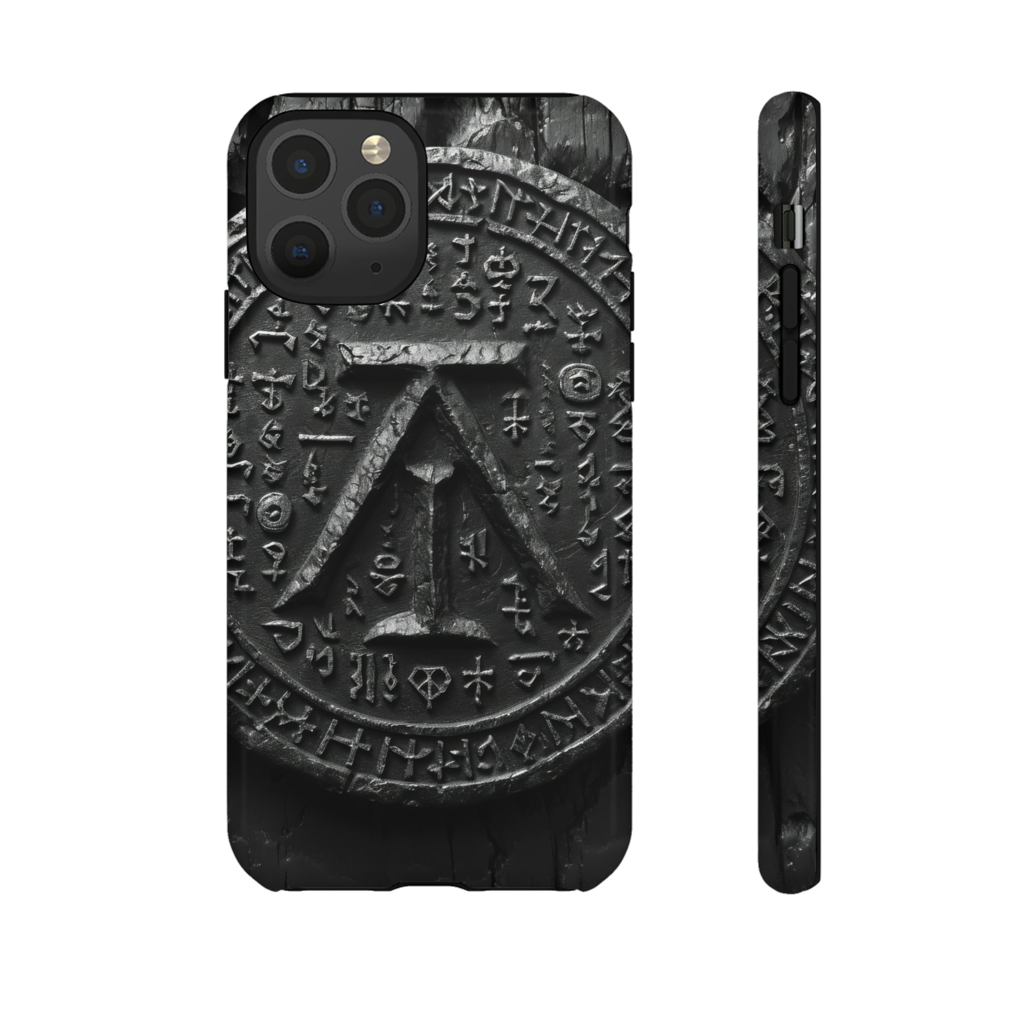 Norse Myth Runes Emblem - Protective Phone Case