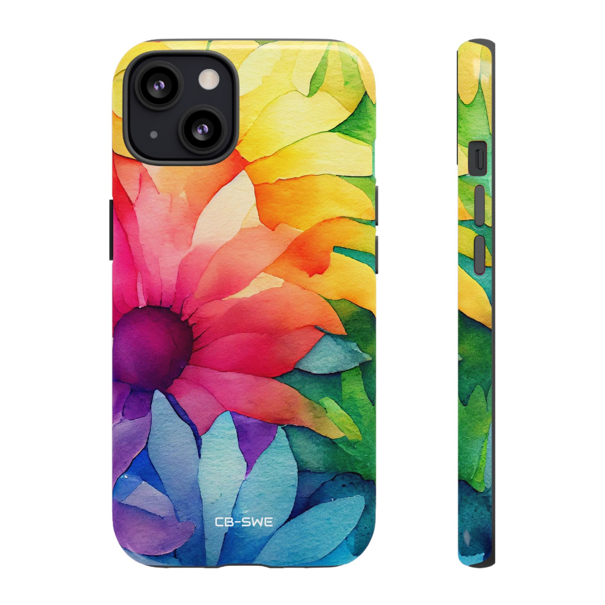 Vibrant Floral Symphony - iPhone Case