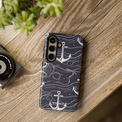 Nautical Adventure: Vintage Line Art - For Samsung S24