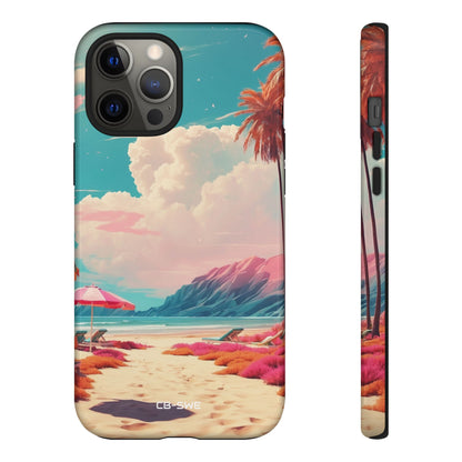 Vibrant Umbrellas Stand - iPhone Case