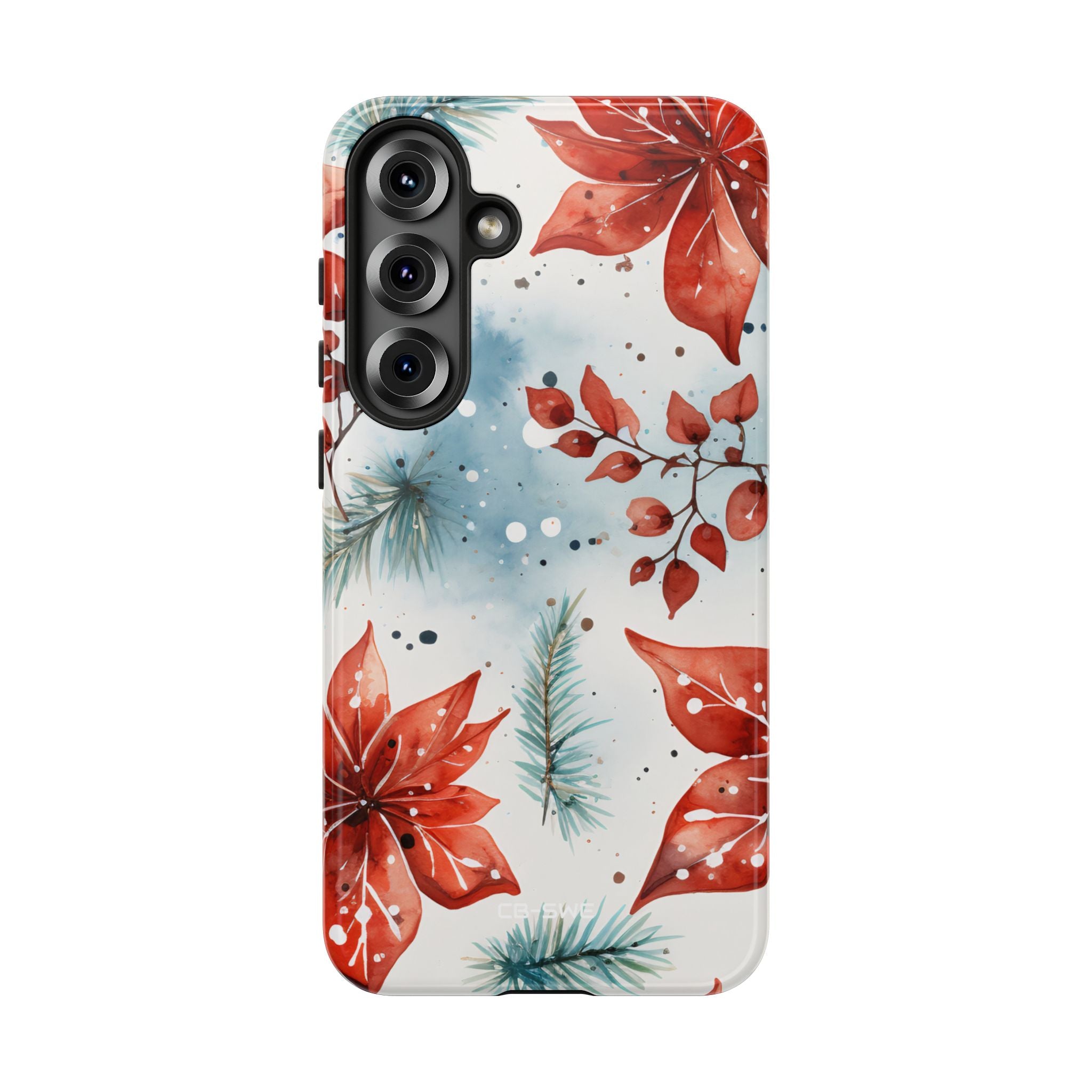 Poinsettias Bloom Bright - Samsung Case