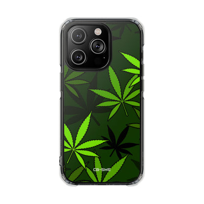Green Leaf Symmetry iPhone Case - Impact