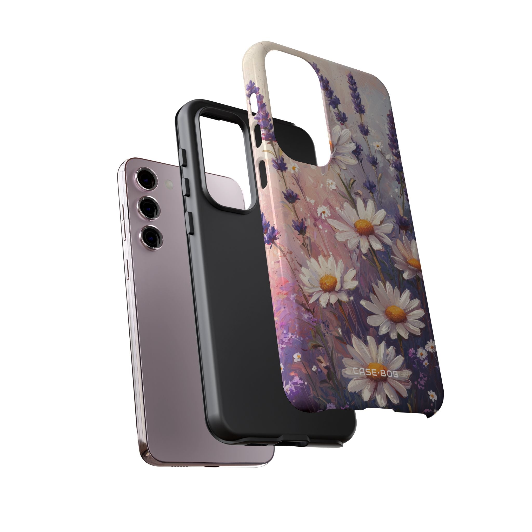 Daisy Lavender Bloom Samsung S23 Plus Case - Tough