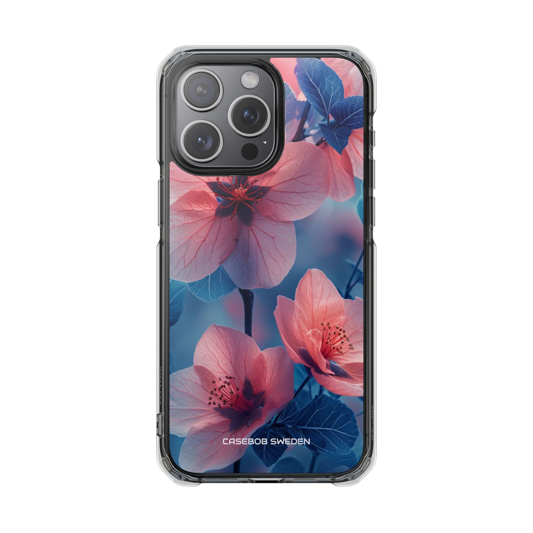 Blossom Serenity - Clear Impact iPhone 15 Phone Case