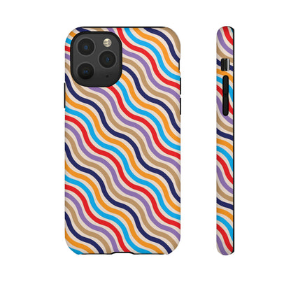 Thin wave Line - Protective Phone Case