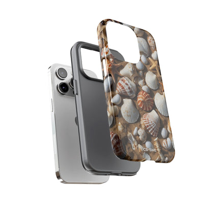 Seashells Embrace Shore - iPhone Case
