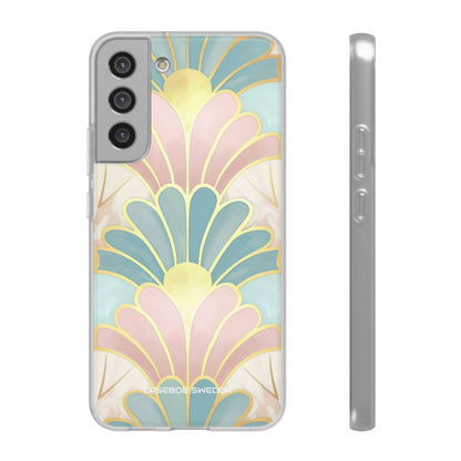 Pastel Deco Elegance - Flexi Samsung S22 Phone Case