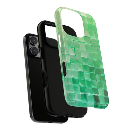 Gradient Verdegrid iPhone 16 - Tough Phone Case