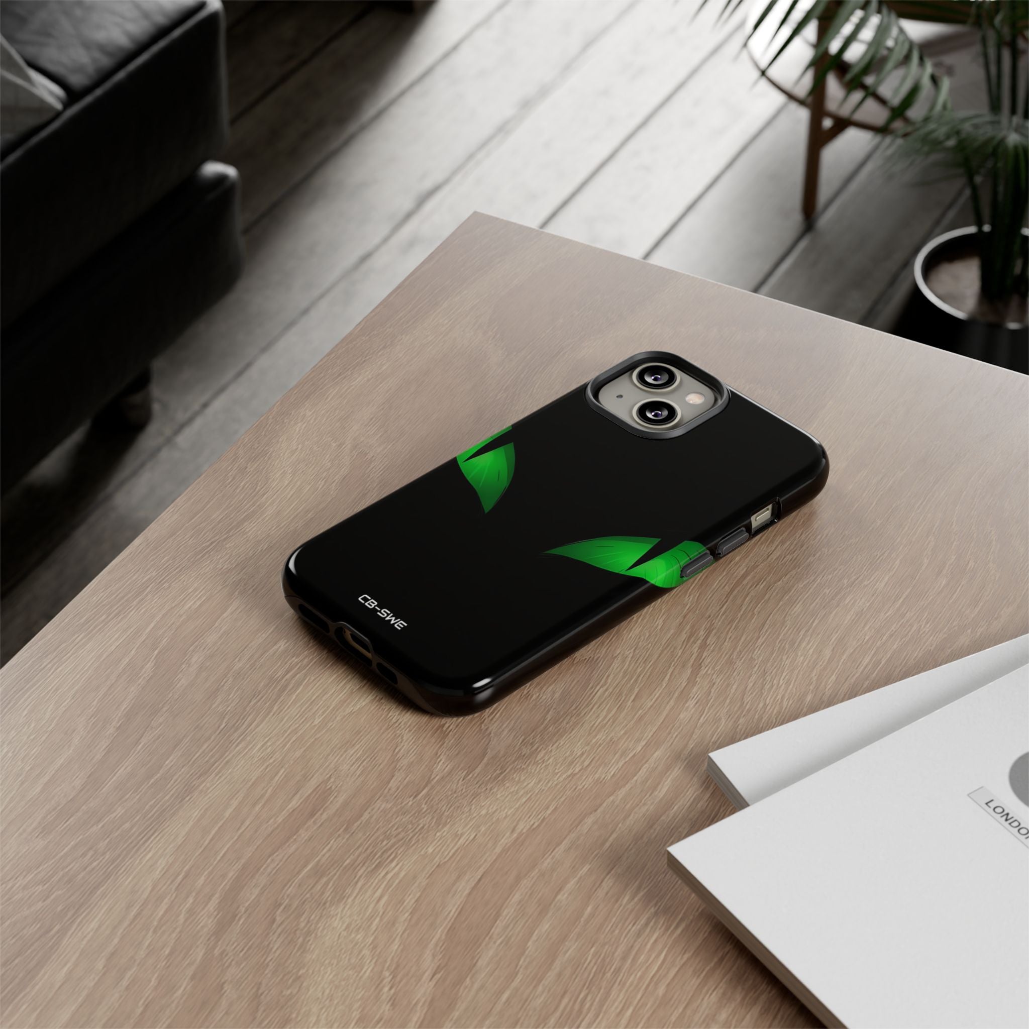 Mystical Green Gaze - iPhone Case