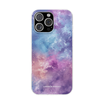 Cosmic Nebula Swirls - Flexi iPhone 16 Phone Case