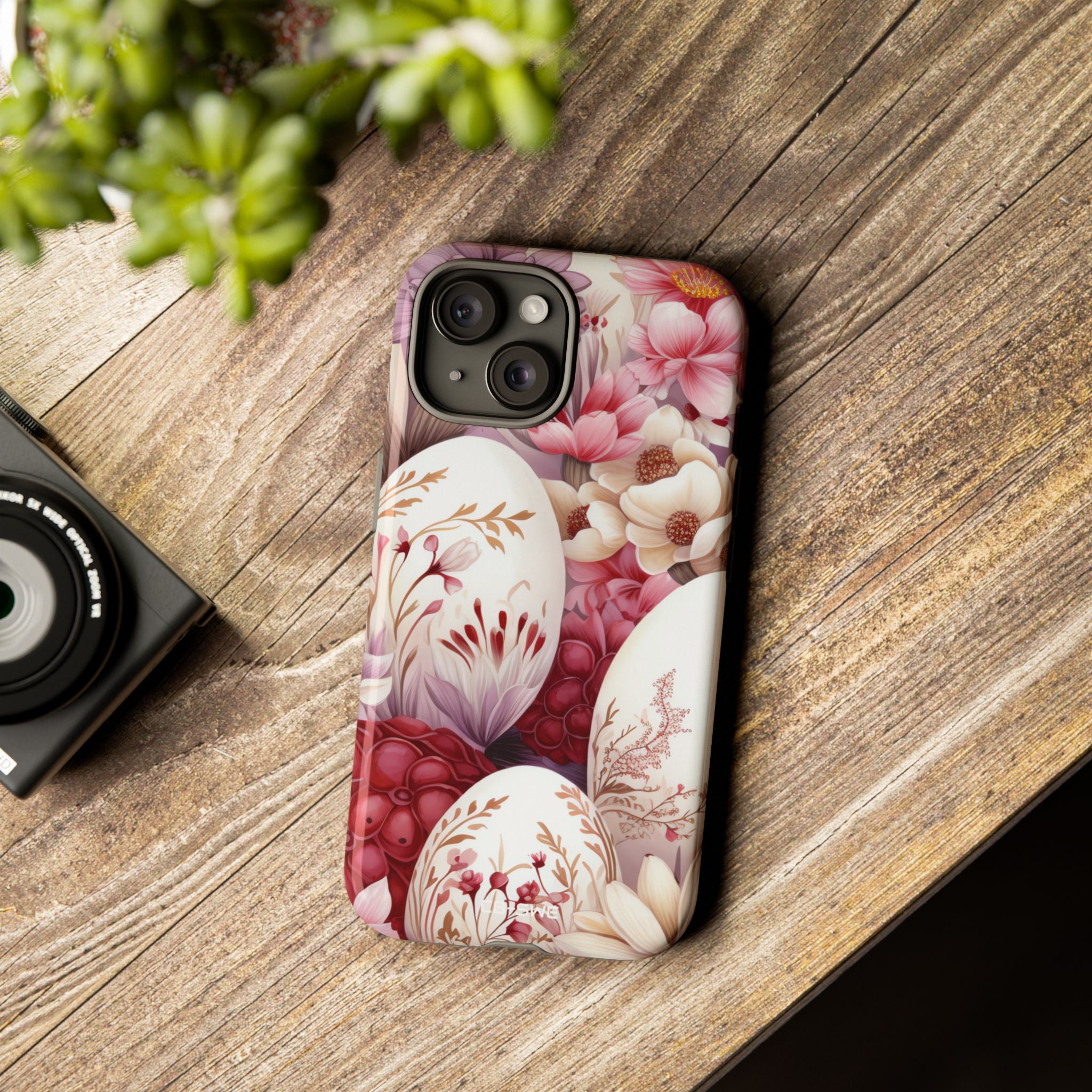 Floral Eggs Bloom - iPhone Case