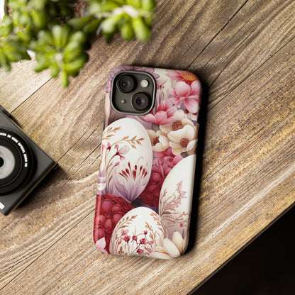 Floral Eggs Bloom - iPhone Case