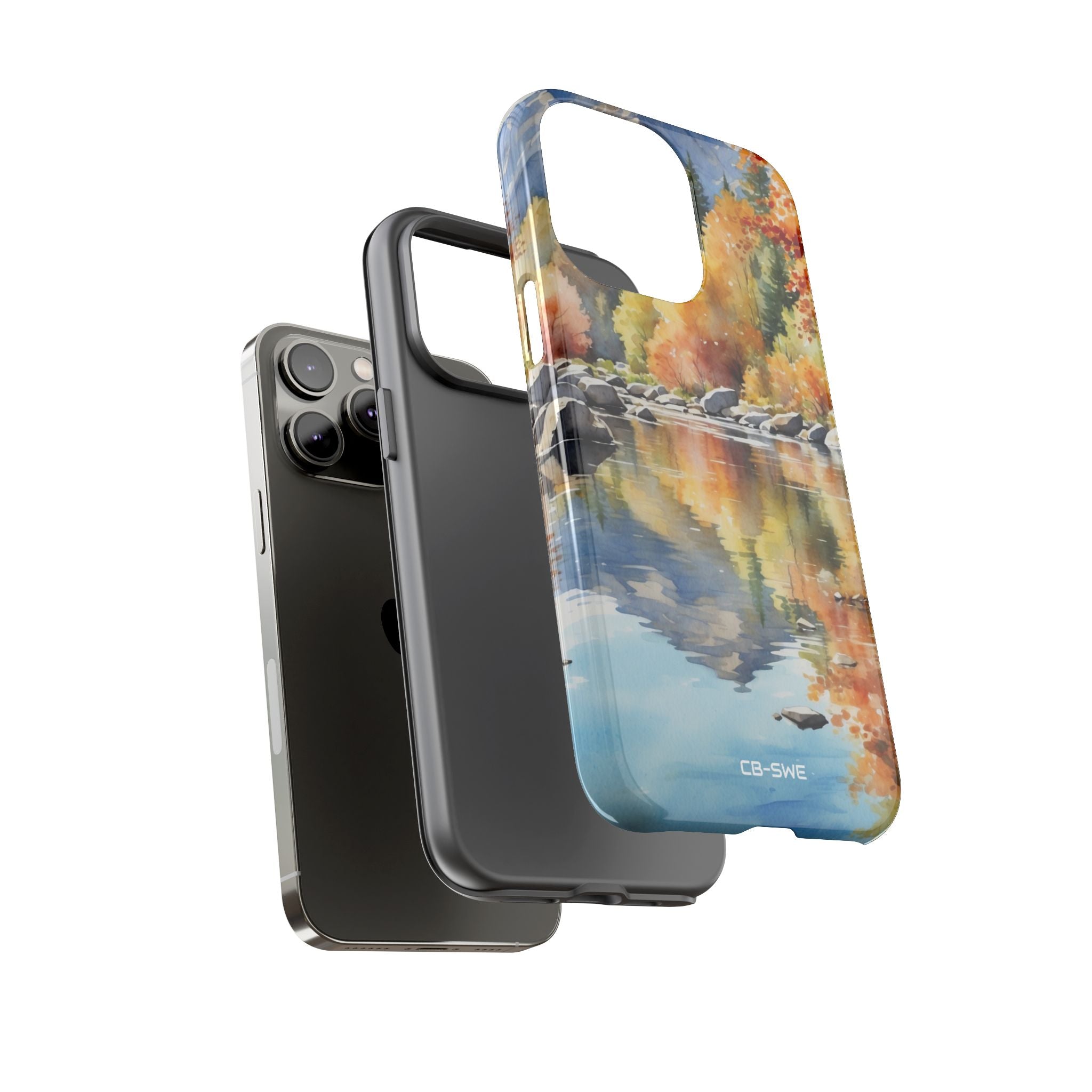 Autumn Leaves Reflect - iPhone Case