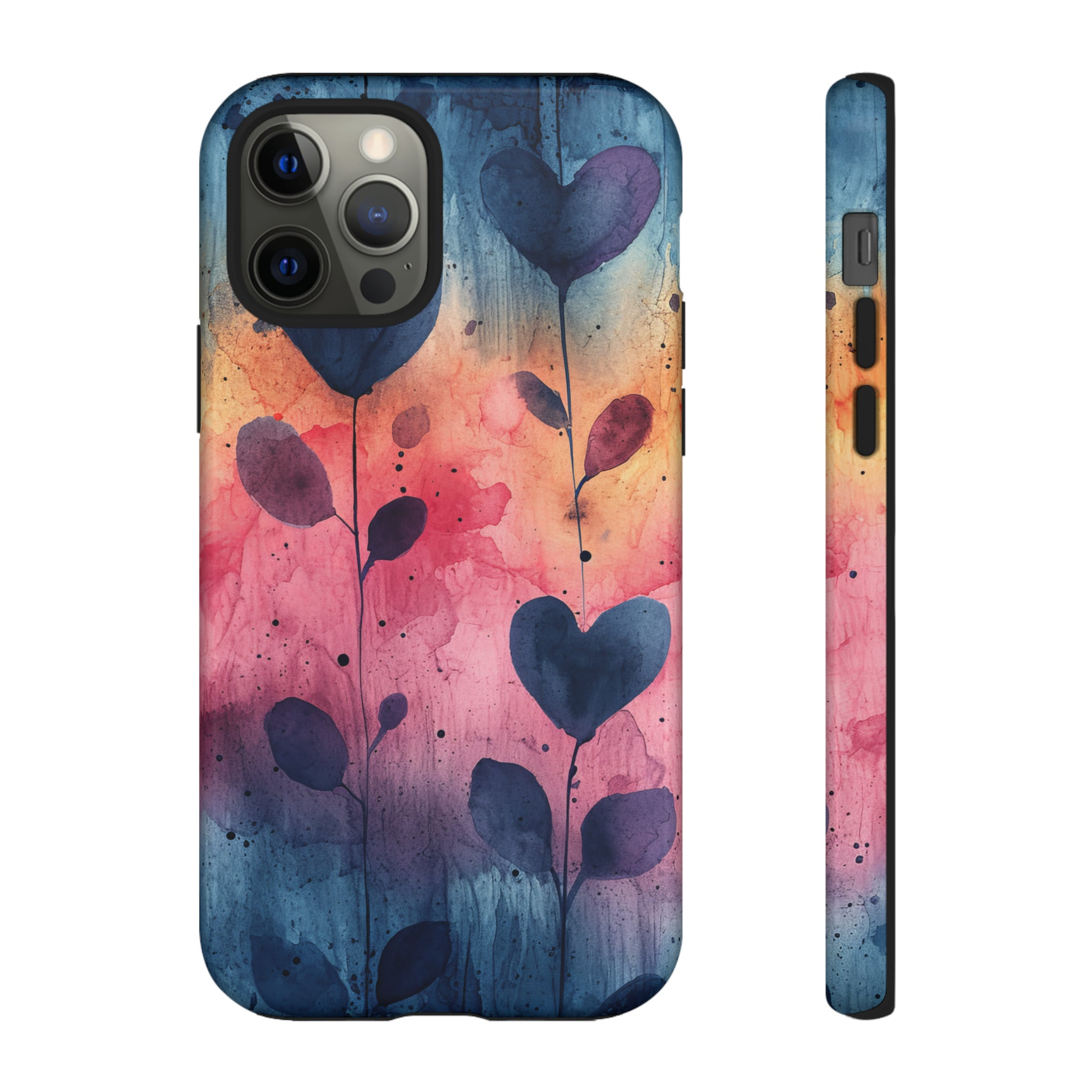 Heartfelt Pastel Mosaic - Protective Phone Case