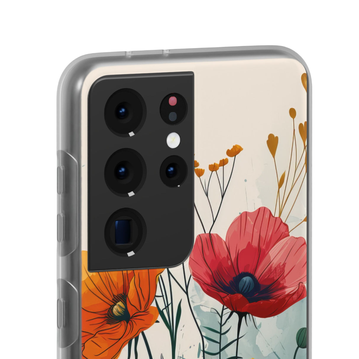 Blooming Whimsy | Flexible Handyhülle für Samsung Galaxy