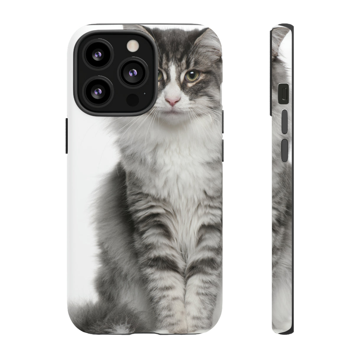 Forest Cat - Protective Phone Case