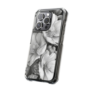 Botanical Elegance - Phone Case for iPhone (Clear Impact - Magnetic)