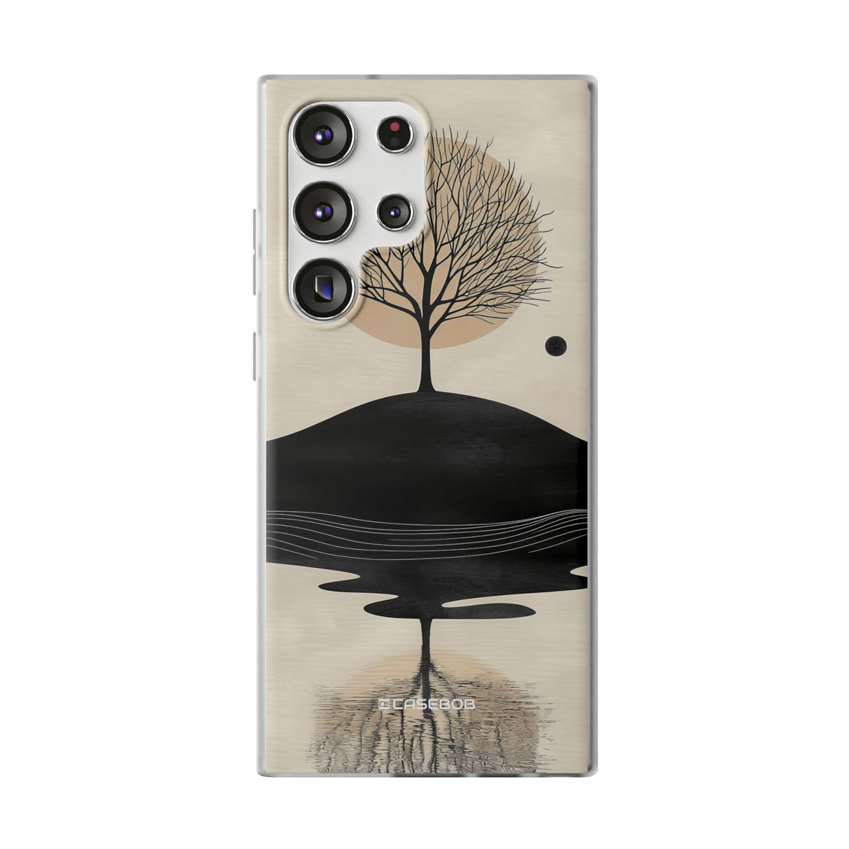 Serene Reflections | Flexible Phone Case for Samsung Galaxy