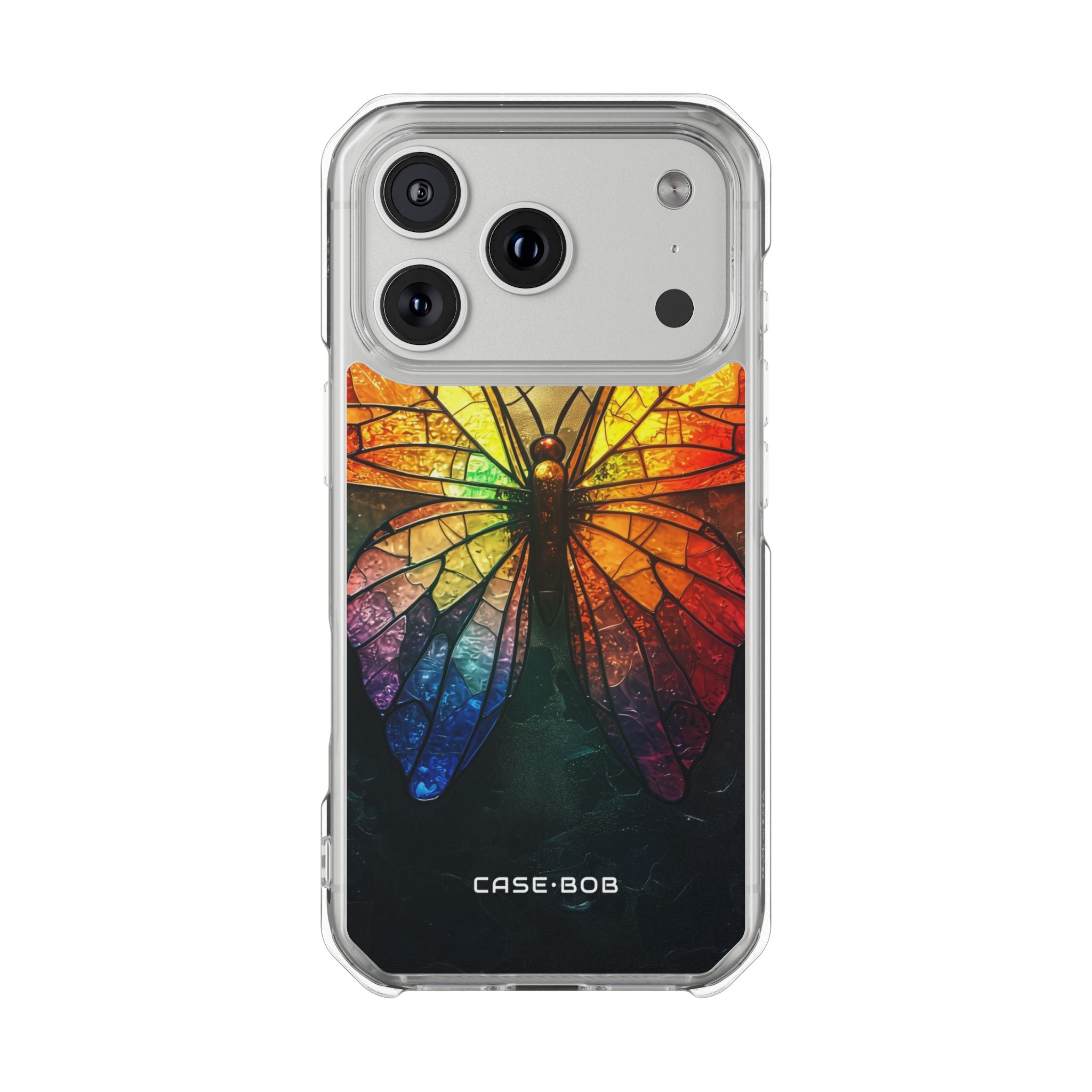 Regenboog Vlinder iPhone 17 Pro Case - Impact
