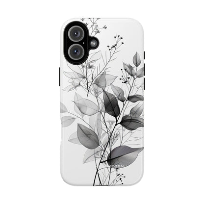 Botanical Line Harmony iPhone 16 - Robuste Handyhülle