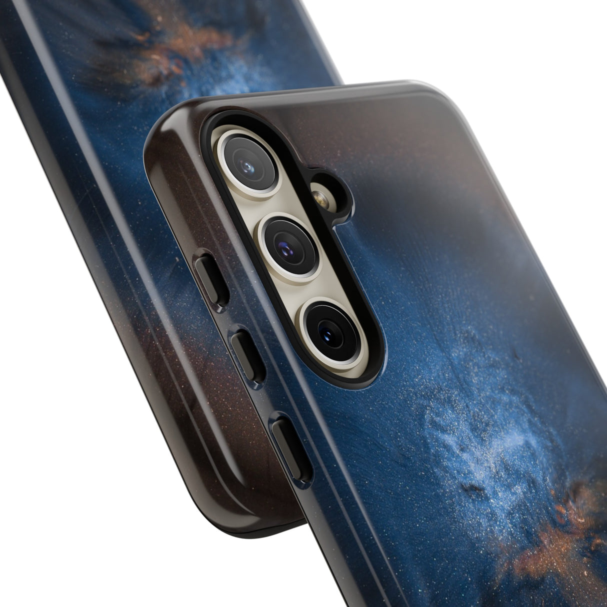 Blue Space Ink Art - Protective Phone Case