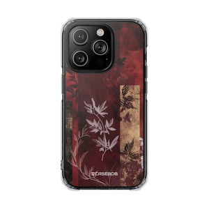 Marsala Design Showcase | Handyhülle für iPhone (Clear Impact Case – magnetisch) 