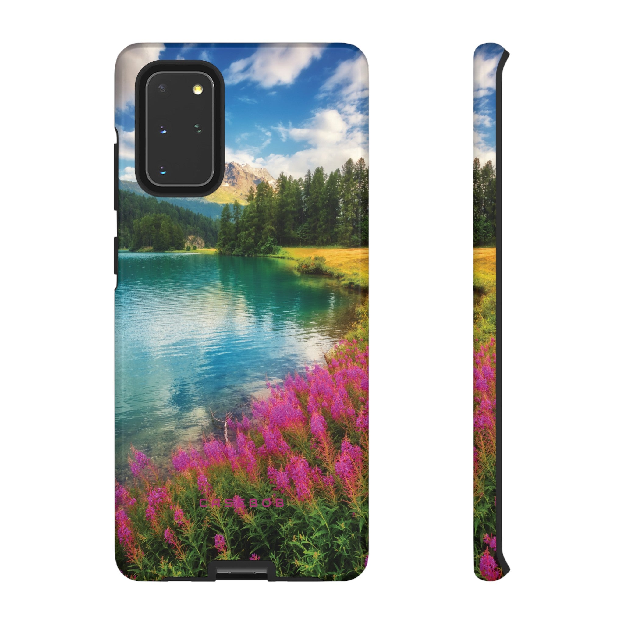 Azure Alpine Lake Phone Case - Protective Phone Case