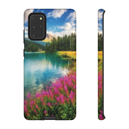 Azure Alpine Lake Phone Case - Protective Phone Case