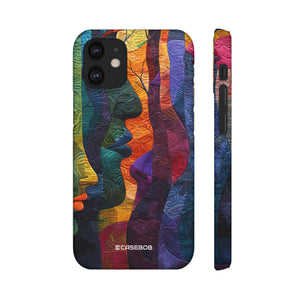 Interwoven Vibrance | Slim Phone Case for iPhone