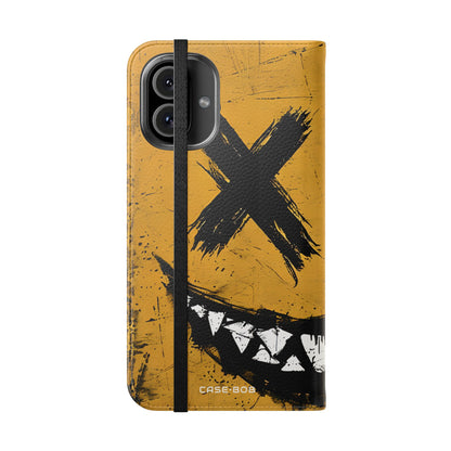 Grinning Xs - iPhone 16 Plus Case - Wallet