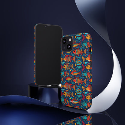 Fish Dance Joyfully - iPhone Case