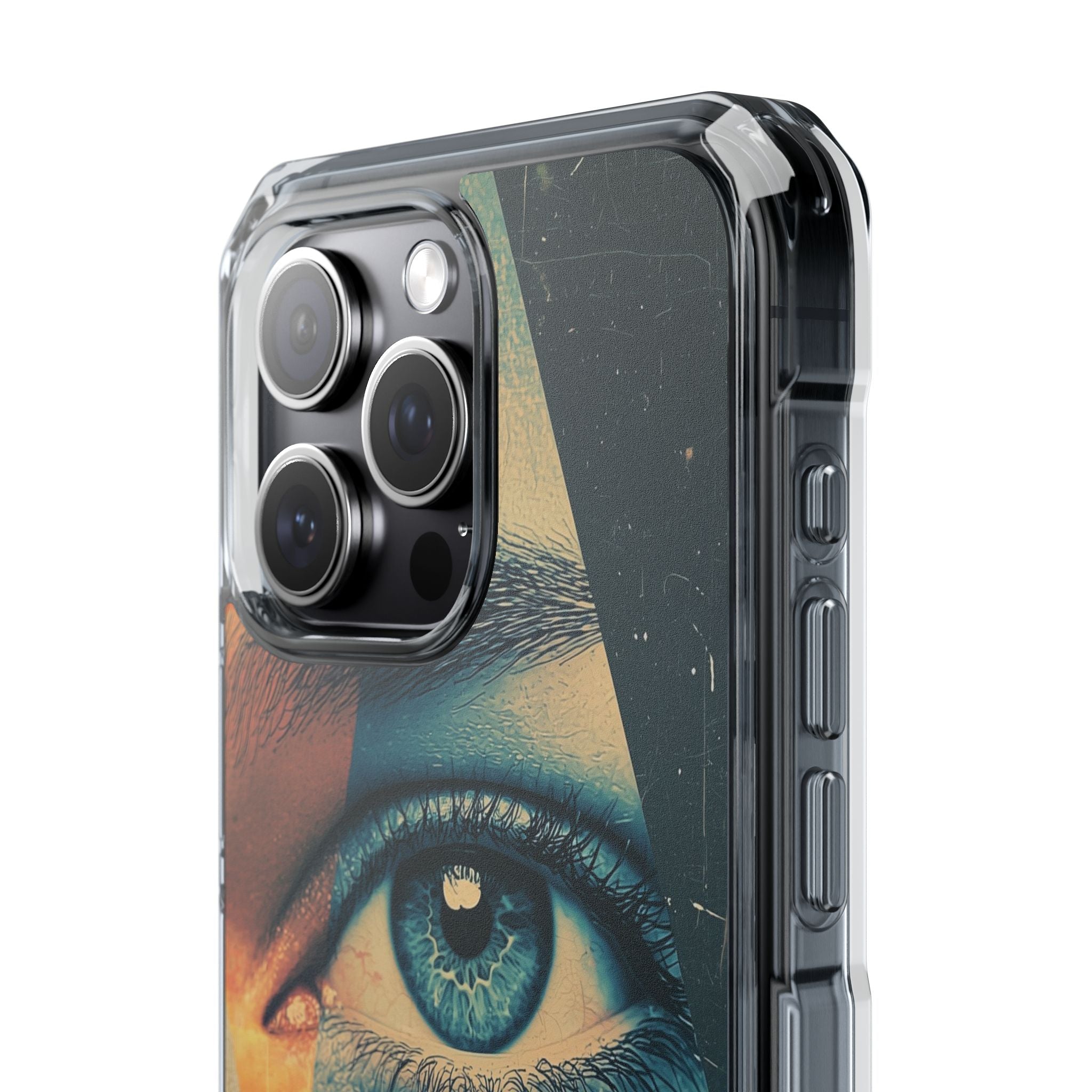Eye Meets Mountains iPhone Case - Impact
