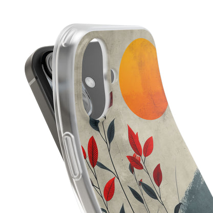 Gray Sunscape - Flexi iPhone 16 Phone Case