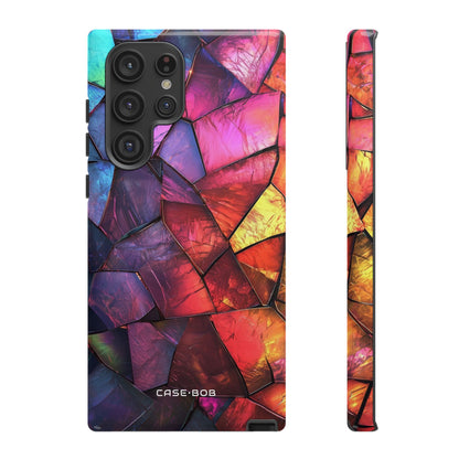 Cracked Prism Samsung S22 Ultra Case - Tough