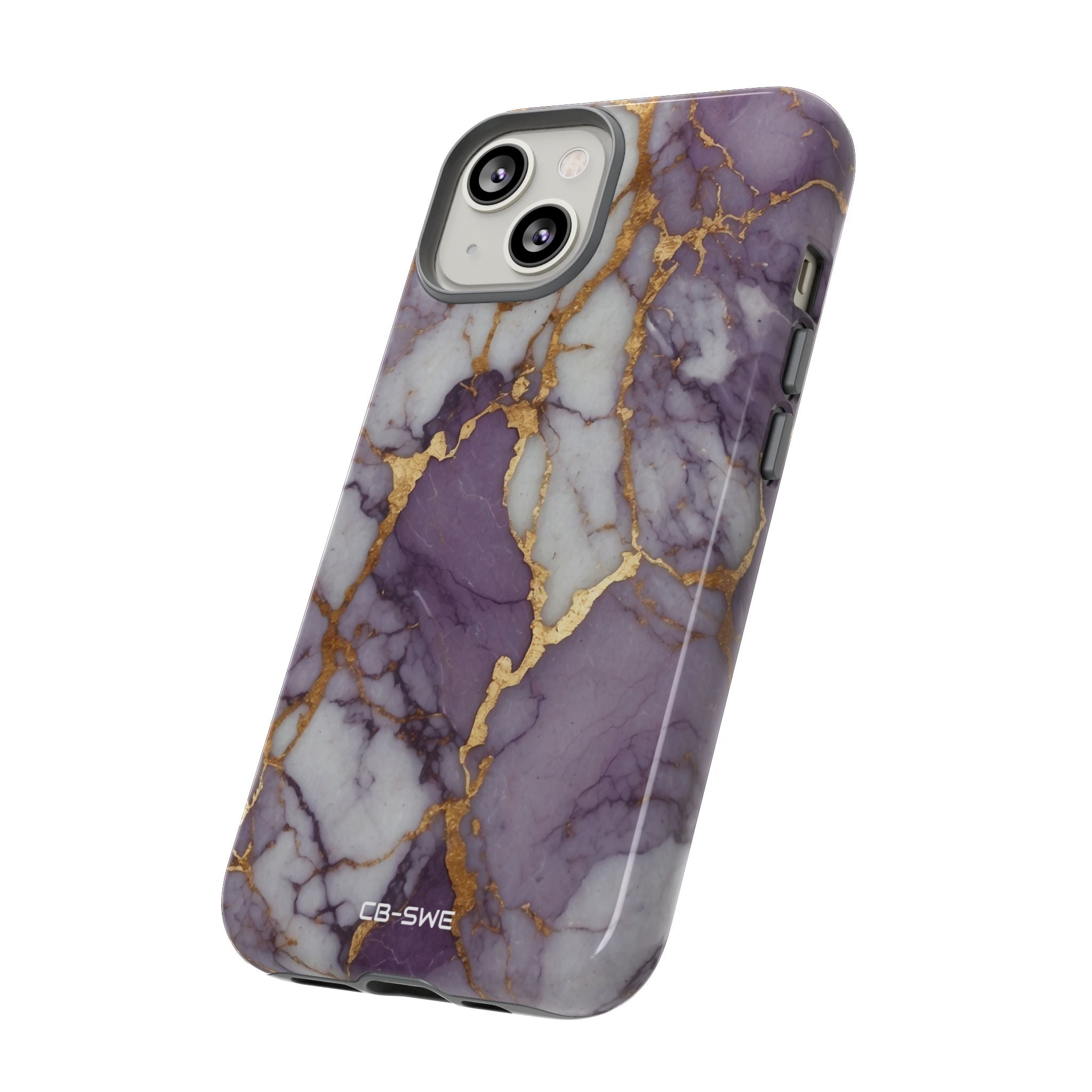 Lavender Veins Flow - iPhone Case