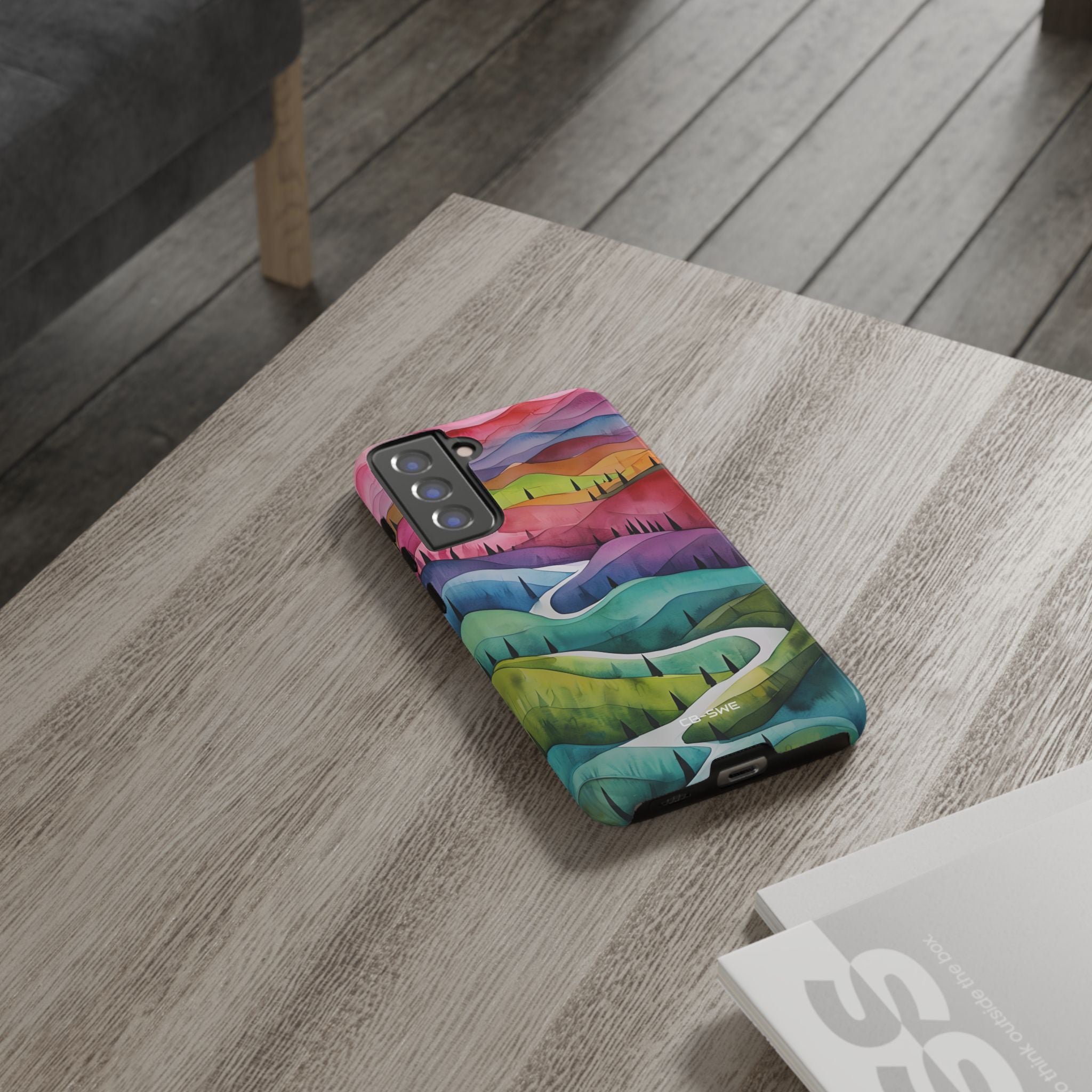 Whimsical Colorful Valleys - Samsung Case