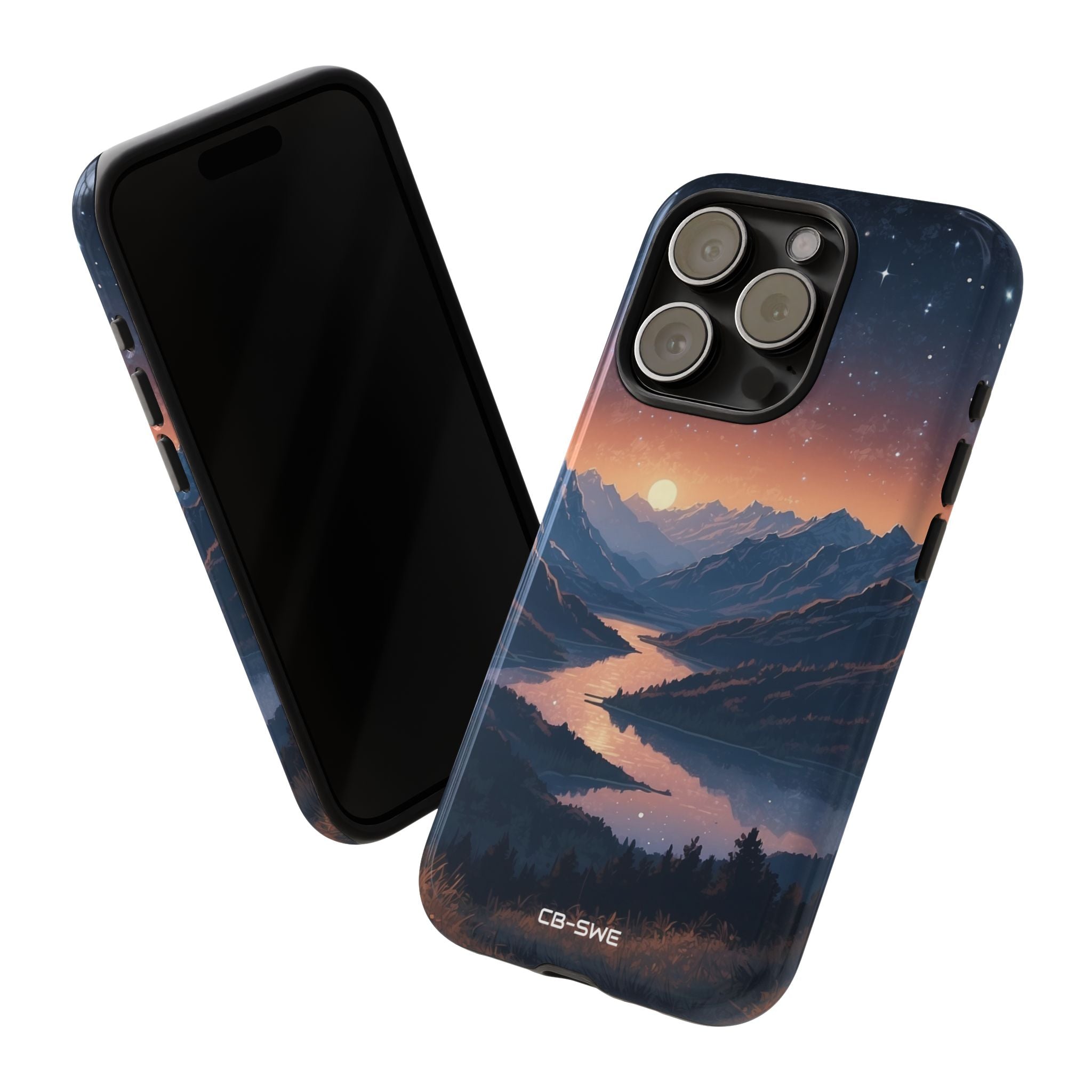 Mountains Embrace Light - iPhone Case