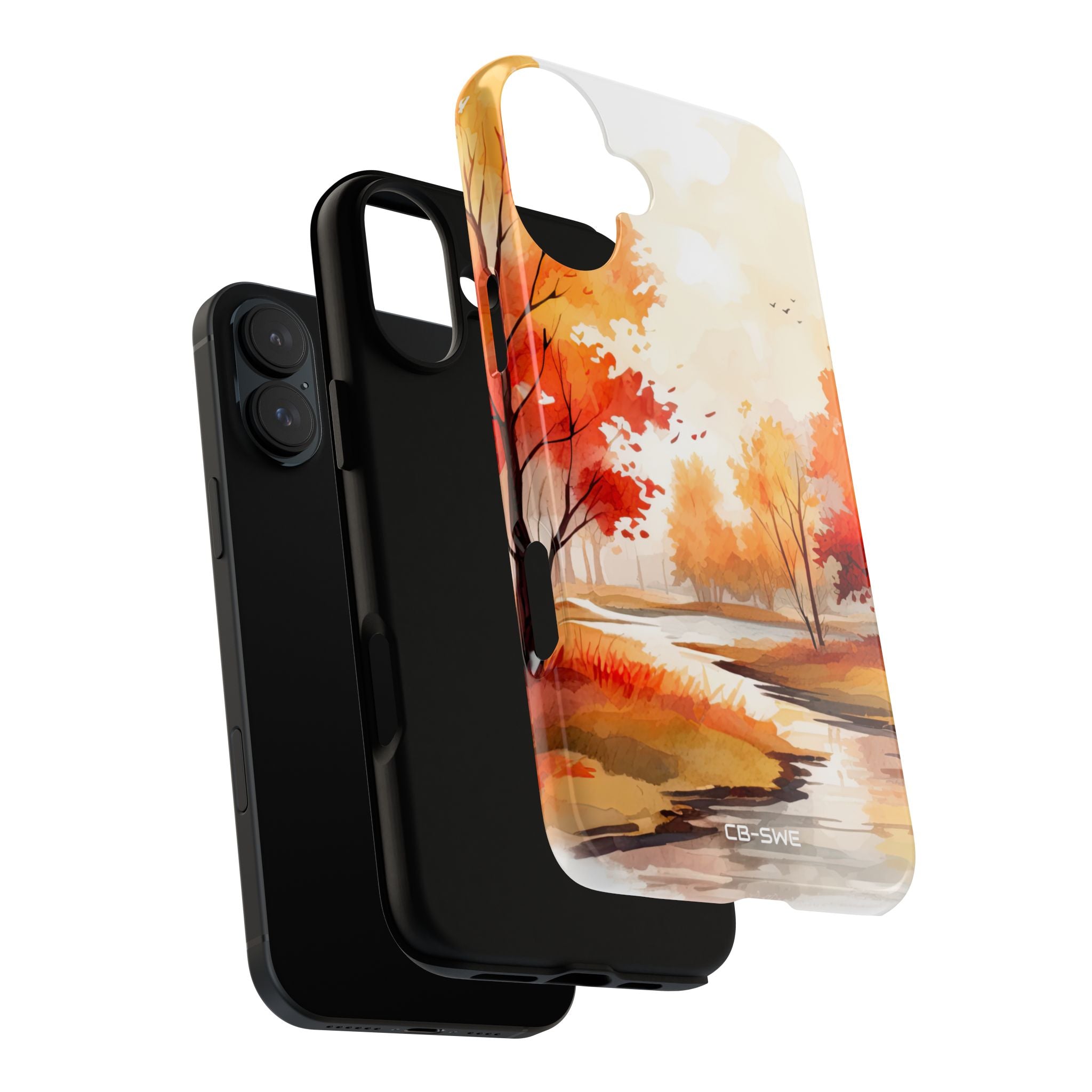 Autumn Leaves Dance - iPhone Case