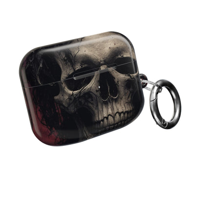 Winged Skull Rose - AirPods Case