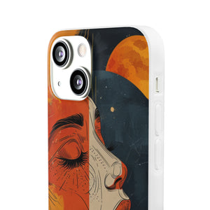 Celestial Duality | Flexible Phone Case for iPhone