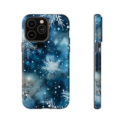 Winter Snowflakes Dance - iPhone Case