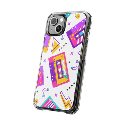 Retro Cassette Chaos iPhone Case - Impact