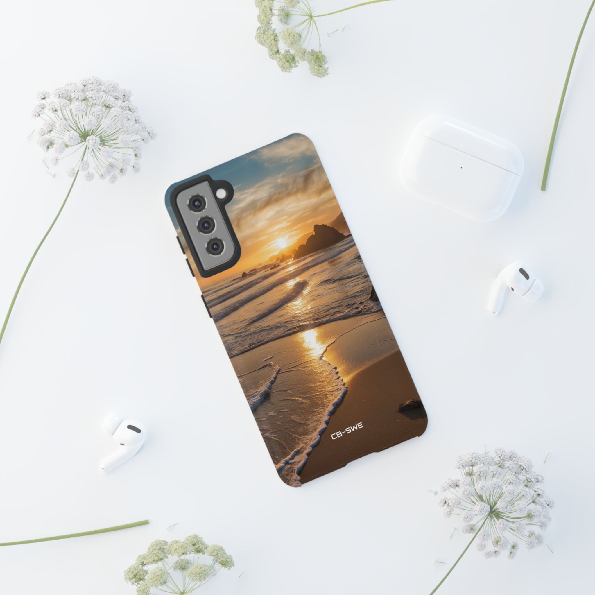 Waves Embrace Shore - Samsung Case