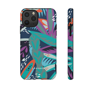 Tropical Leaf Moz - Protective Phone Case